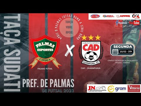 PALMAS FUTSAL X CAD-GUARAPUAVA