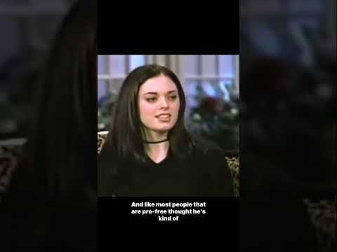 Rose McGowan Discussing Free Thought and Marilyn Manson with Roseanne (1999)