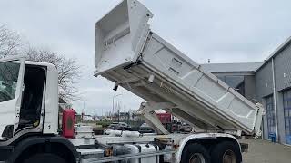 Camion-benne Scania 124-400 / 6X4 / RETARDER / BIG AXLE / FULL STEEL / 2SIDE TIPPER à vendre - Image 4 | Autoline TG Camion-benne Scania 124-400 / 6X4 / RETARDER / BIG AXLE / FULL STEEL / 2SIDE TIPPER | Image 4 - Autoline