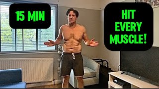 Complete 15 Min Full Body Workout - Follow Along!