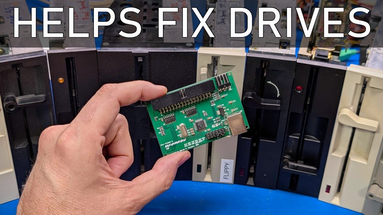 Using the Greaseweazle as a powerful disk drive diagnostic tool