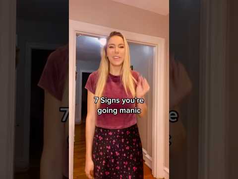 Signs you’re going manic in bipolar disorder! #bipolar #bipolardisorder #mania #manic