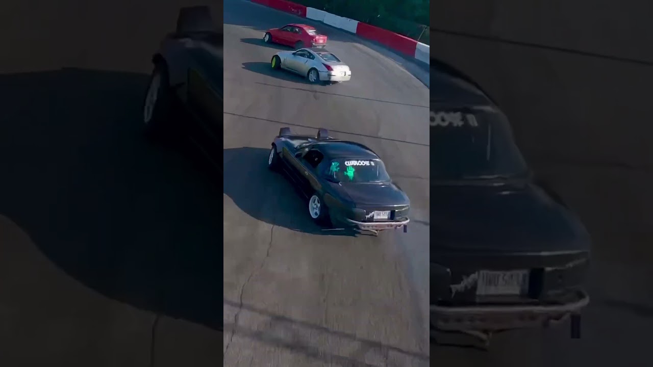 😈Purple Demon Miata doing Miata things #mazda #mx5 #miata #drift #fpvdrone