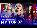 Eurovision 2025 My Top 37 After Rehearsals