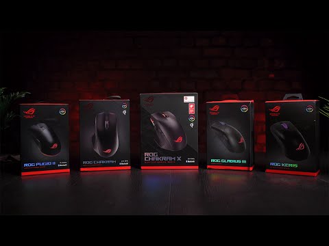 ASUS Pelė žaidimams ASUS ROG Spatha X - Pelė Right handed - Juodas video