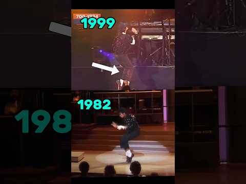 MICHAEL JACKSON MOONWALK VS FIRST MOONWALK EVOLUTION 😯