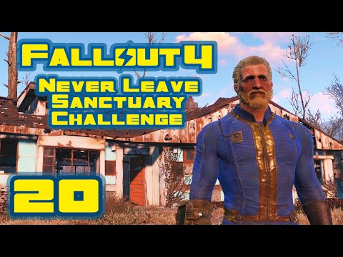 Let's Play Fallout 4: Never Leave Sanctuary Challenge - Part 20 - What's Going On? Where Am I? Whaa?