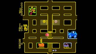 Brush Roller (FC · Famicom / NES) unlicensed port | 8-round (1 loop) session 🎮