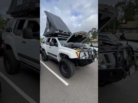Rad Xterra Overlander build, Titan axle swap and all the goods! #nissan #crawler #4x4 #overland
