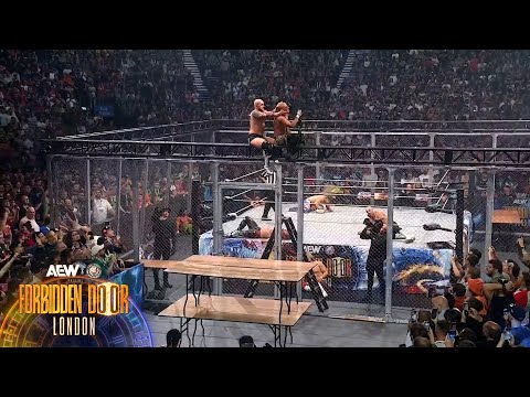 LIGHTS OUT Steel Cage Match HIGHLIGHTS | Forbidden Door