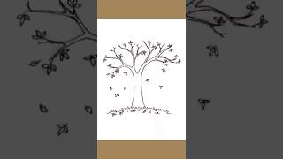 Download lagu menggambar pohon daun gugur #shorts mp3