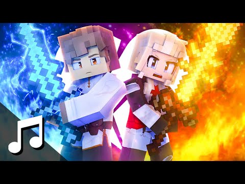 EYstreem - ♪"Fire and Ice" - An Original Music Video Minecraft Song♪