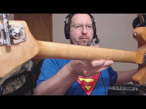 Solo Music Gear JBK-1 bass guitar kit - completed