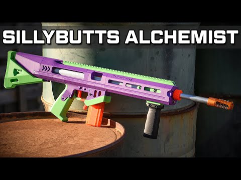 Alchemist: A Smooth-Prime 300fps CQB Nerf Sniper!