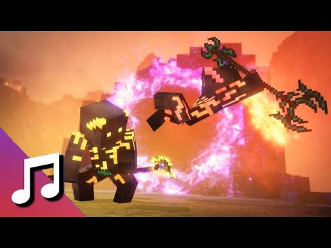 Milyugen - Songs of war - Imagine Dragons - Bones (Minecraft Animation) [Music video]
