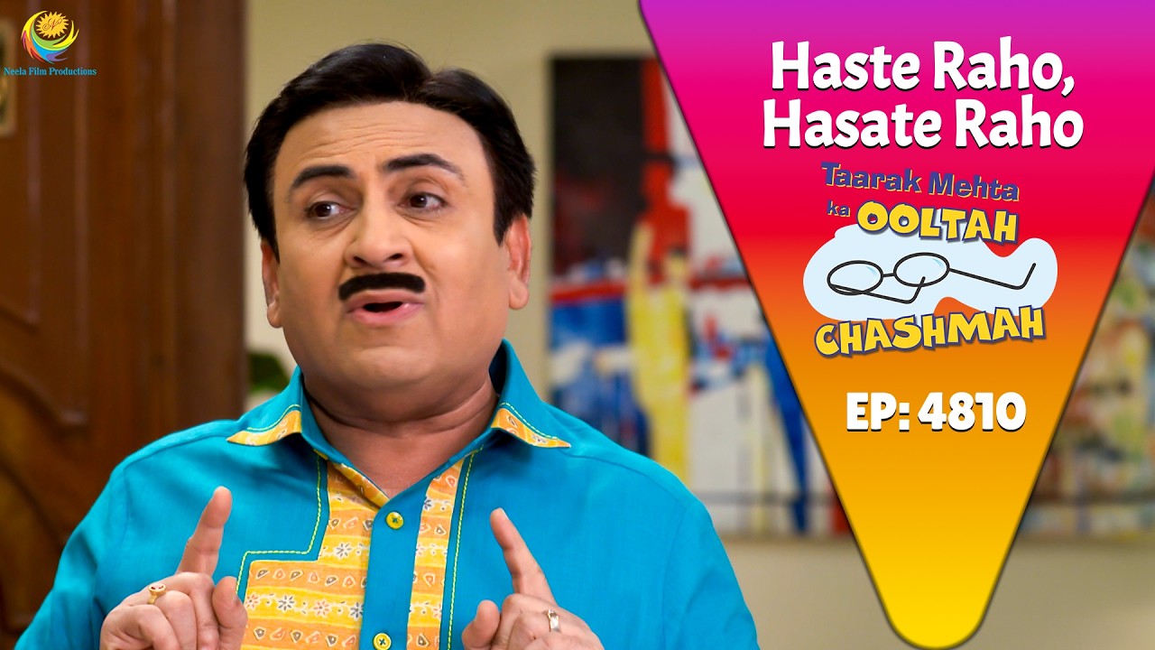 NEW! Ep 4810 -  Jethalal Ne Sabko Baatai Chori Ki Asliyat ! | Taarak Mehta ka Ooltah Chashmah