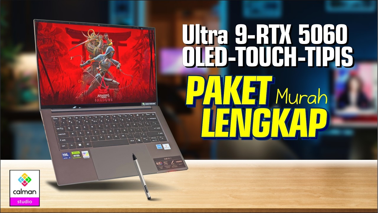 Bukan Laptop Gaming Biasa !!!! Dual Thunderbolt   |   SWIFT X 14 AI