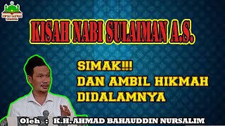 Download lagu Gus Baha - Hikmah dibalik Kisah Nabi Sulaiman. mp3