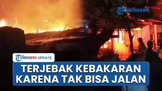 Seorang Warga Tewas Terjebak Kebakaran Pemukiman di Jakarta Timur, Ternyata Tak Bisa Berjalan