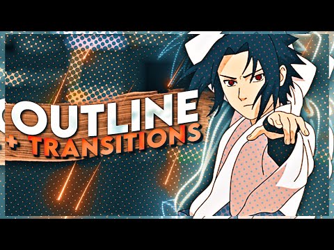 TUTORIAL PIXEL OUTLINE + TRANSITIONS FOR [Edit\AMV] !