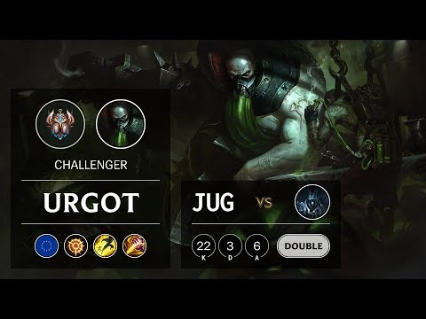 Urgot Jungle vs Karthus - EUW Challenger Patch 9.6