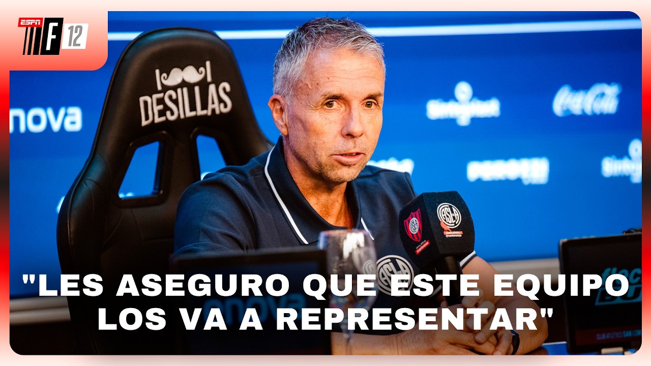 SAN LORENZO PRESENTÓ A ÁLVAREZ: "ME ENCONTRÉ CON UN PLANTEL CON MUCHAS GANAS DE SALIR ADELANTE"