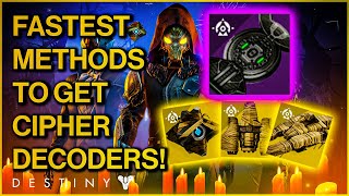 HOW to Get Cipher Decoders! | Festival of the Lost 2020 QUICK GUIDE (Destiny 2: Season of Arrivals)