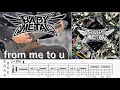 From Me To U BABYMETAL Poppy Screen TAB Guitar Lesson