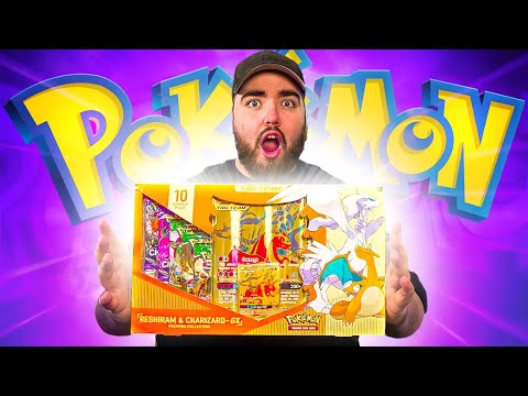 Opening the GOLDEN CHARIZARD Pokémon Box!