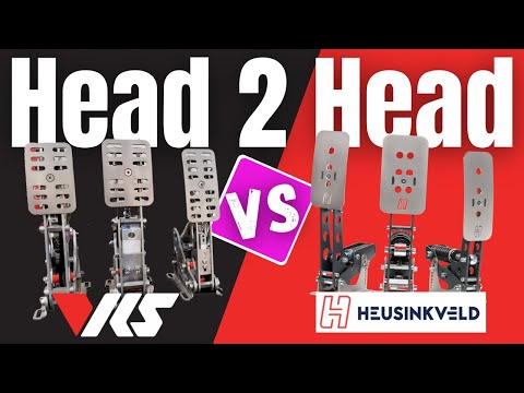 VRS Pedals Vs Heusinkveld Sprints. Sim Racing pedal Comparison