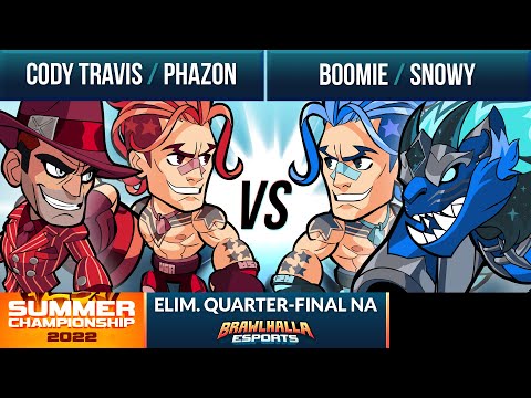 Cody Travis & Phazon vs Boomie & Snowy - Elimination Quarter-Final - Summer Championship 2022 - NA