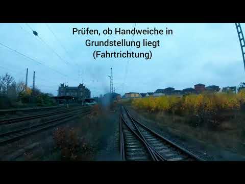 Einfahrt nach Minden(Westf.) inkl. Tankweg