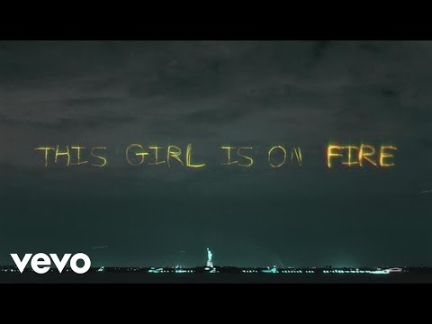 Alicia Keys - Girl On Fire (Inferno Version - Official Lyric Video) ft. Nicki Minaj