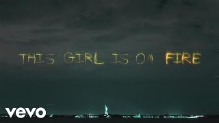 Alicia Keys - Girl On Fire (Inferno Version) [Official Lyric video] ft. Nicki Minaj