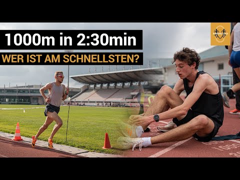 1000m in 2:30min laufen 🤯 I Trainingscamp #3