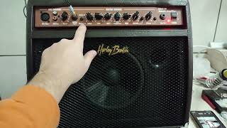 Video thumbnail for Harley Benton HBAC-20 Acoustic amplifier testing! by Ferenc Sebestyén