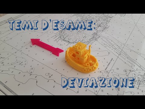 03 - Esercizio carteggio esame Patente Nautica senza limiti - Deviazione magnetica