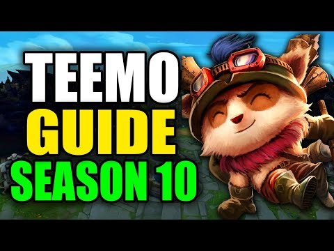 SEASON 10 TEEMO GAMEPLAY GUIDE - (Best Teemo Build, Runes, Playstyle) - League of Legends