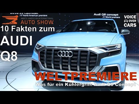 10 Fakten zum Audi Q8 Concept - Weltpremiere Detroit NAIAS 2017
