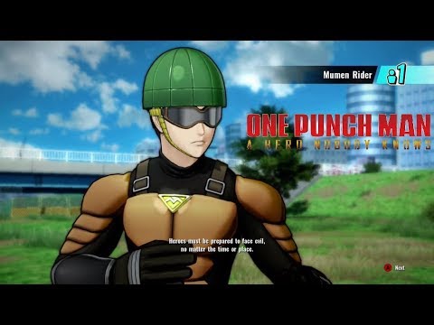 One Punch Man - A Hero Nobody Knows | Mumen Rider Gameplay (Beta) - YouTube