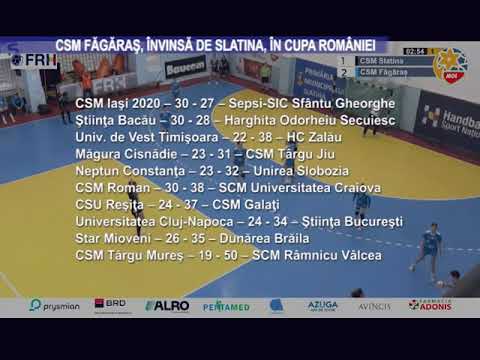 CSM Făgăraş, defeated by Slatina, in the Romanian Cup