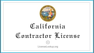 California Contractor License -  What You need to get started #license #California