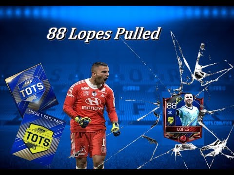 Insane Ligue 1 Pack Opening !!! 88 Ovr Lopes Pulled + Ligue 1 TOTS player [FIFA MOBILE]