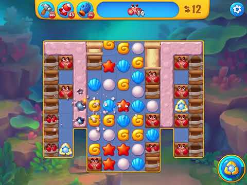 Fishdom level 6241 no boosters フィッシュダム ノーマル [Friend's]