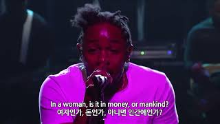 Kendrick Lamar - i (Live @ SNL, 2014) [가사해석]