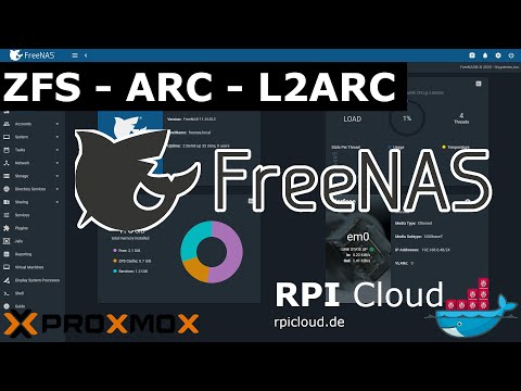 #03 FreeNAS 💾 - ZFS explains Cache ARC L2ARC #POOLS #DATASET #RAIDZ #LOG #performance #SSD #german