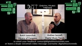 Butch Lazorchak,  Library of Congress on sound preservation - DMT @ SXSW 2013