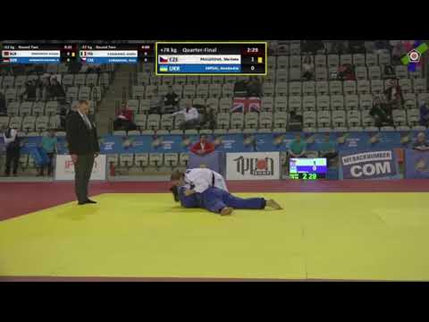 2019 Praha Quart +78 kg Paulusová Markéta CZE vs  Sapsai Anastasiia UKR