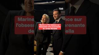 "On peut manger par terre" : Marine Le Pen balance sur les manies surprenantes de Jordan Bardella