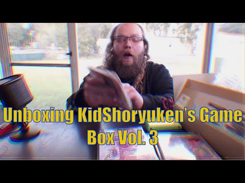Unboxing KidShoryuken's Game Box Vol. 3